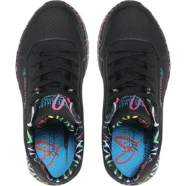 SKECHERS Uno Lite Lovely Luv Kinder Schwarz 37