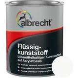 Albrecht Flüssigkunststoff Kunststoff Flüssig Bodenbeschichtung Weiß 750ml