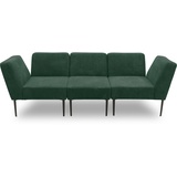Domo Collection Sessel DOMO COLLECTION "700010 Lieferzeit nur 2 Wochen, auch einzeln stellbar" Gr. Cord, B/H/T: 58 cm x 78 cm x 83 cm, grün (dünkelgrün) Einzelsessel für individuelle Zusammenstellung eines persönlichen Sofas, Cord-Bezug