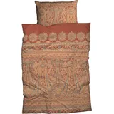 Casatex Bettwäsche »Kirana« 2 Stk., tlg. orientalische, exclusive Bordüren und Ornamente 99029812-0 terra 1 Stk.,