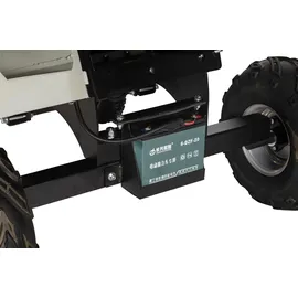 LUMAG Benzin Häcksler RAMBO HC15PRO mit E-Start, Pendelachse