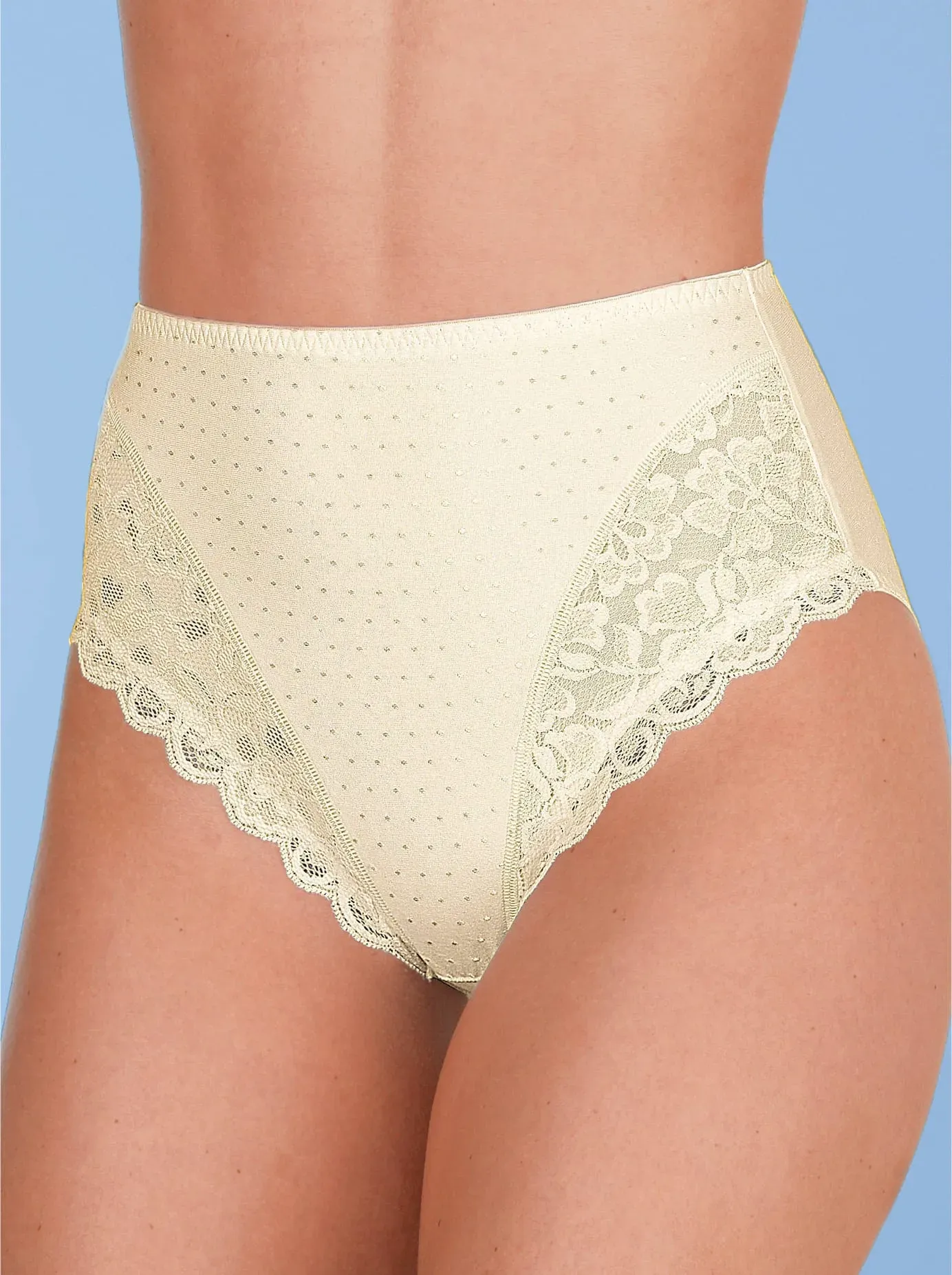 Formslip COMAZO, Damen, Gr. 50, 1 Stk., beige (champagner), 49% Viskose, 46% Baumwolle, 5% Elasthan, Unterhosen Formslip