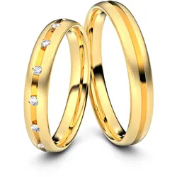 Trauringe Kevelaer 750er Gelbgold - 3730