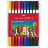Faber-Castell Doppelfasermaler 10er Etui