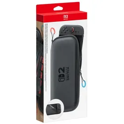 0 Nintendo Switch 2 Tasche und Schutzfolie