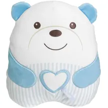Chicco Plüschmeditationsbär 20 cm Blau/Weiß