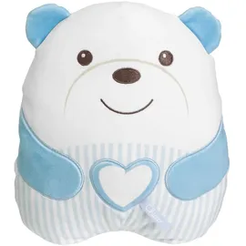 Chicco Plüschmeditationsbär 20 cm Blau/Weiß