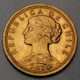 Chile Mint Goldmünze 100 Pesos - Liberty Chile