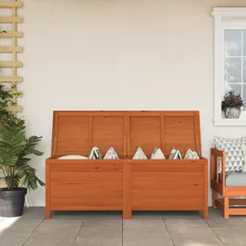 furnicato Gartentruhe 150 x 50 x 56,5 cm Braun
