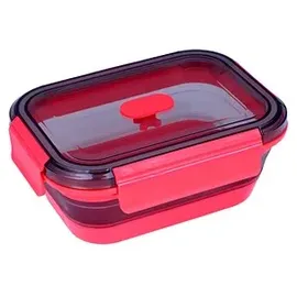 LURCH Frischhaltedose pink 3,2 - 7,2 cm 0,8 l