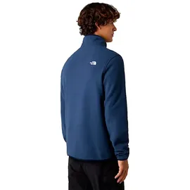 The North Face Glacier Fleece 1/4 Zip Pullover Blau L