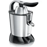 Arendo Zitronenpress, Entsafter, Silber, Schwarz