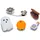 Crocs Halloween-Schuhanhänger 5 Stück Mehrfarbig