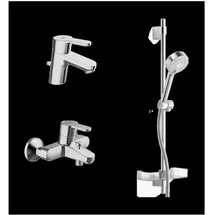 Hansa HANSAPRIMO Armaturen-Set Wannenmischer Chrom