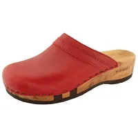 woody Damen Hanni Clog, Rosso, 37 EU