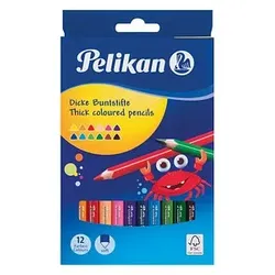 Pelikan Buntstifte farbsortiert, 12 St.