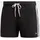 adidas 3-Streifen CLX Badeshorts Black / White S