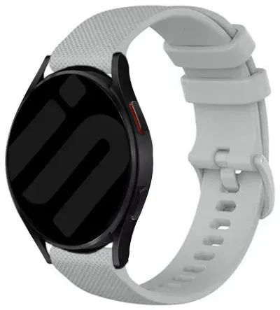Strap-it Coros Pace 3 Armband Silikon 'Premium' für Coros Pace 3 - Grau - Schnallenverschluss
