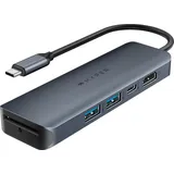 Hyper HyperDrive Next 6 Port USB-C Hub, USB-C 3.1 [Stecker] (HD4002GL)