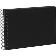 Goldbuch Spiralalbum Bella Vista 24x17 cm, 40 schwarze Seiten,