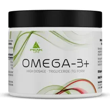 Peak Performance PEAK Omega-3+ - 60 Kapseln I Fischöl I Softgelkapseln I hochkonzentriertes EPA und DHA I Triglycerid (TG) - Form I hohe Bioverfügbarkeit