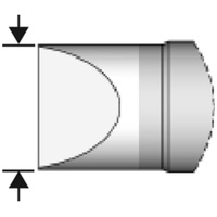 Jbc Tools C470006 Lötspitze Meißelform, gerade Spitzen-Größe 2.5 mm