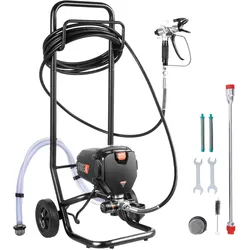 VEVOR Stand-Airless-Farbspritzgerät, 750 W, 3000 PSI, elektrisches Airless-Sprühgerät, handgehalten