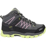 CMP Rigel Mid WP Kinder Grey/Pink/Apple 39