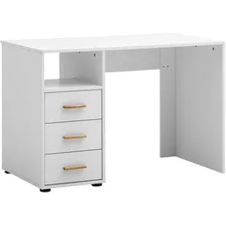 Tchibo - Schreibtisch »Torge« - 109x58x74cm - schwarz - Holz / Eschen-Massivholz / Kunststoff
