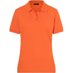 Damenpolo Classic - Farbe orange - Größe XXL