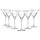 Intirilife Cocktailglas 0,145 l 6 St.