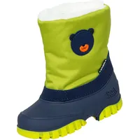 Spirale Winterstiefel lime/blau 22