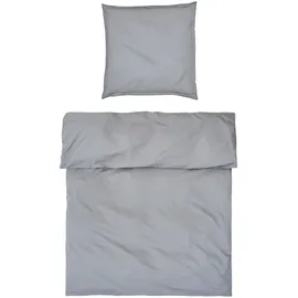 Möve Bettwäsche grau, Textil, 135x200 cm, Schlaftextilien, Bettwäsche Bettwäsche,