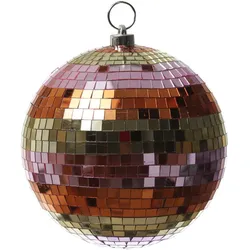 Spiegelkugel 20cm - Discokugel - Echtglas - 10x10mm Spiegel - pastellfarben