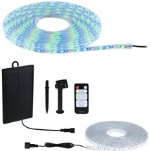 Paulmann Lichtschlauch Kunststoff, Metall 10m inkl. Fernbedienung IP44 RGB