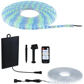 Paulmann Lichtschlauch Kunststoff, Metall 10m inkl. Fernbedienung IP44 RGB