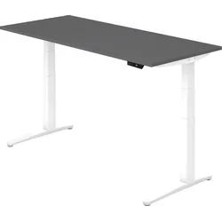 bümö elektrisch höhenverstellbarer Schreibtisch 180x80 cm mit Memory-Steuerung - Design Schreibtisch höhenverstellbar elektrisch, elektrischer