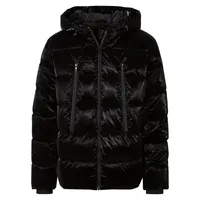 URBAN CLASSICS Shark Skin Puffer Jacket", in schwarz, Größe