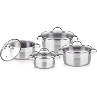 Lamart LTSSSET8, Pfanne + Kochtopf, Silber