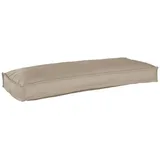 vidaXL Palettkissen für Bank Taupe 100x40x8 cm Oxford-Stoff