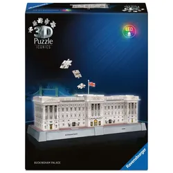 Ravensburger Puzzle - 3D Puzzle Iconics: Buckingham Palace - mit Licht