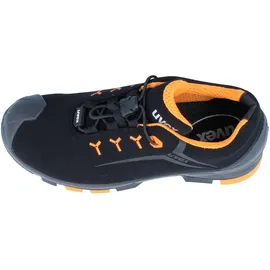 Uvex Halbschuh schwarz/orange uvex 2, S3 EU-Schuhgröße: 45