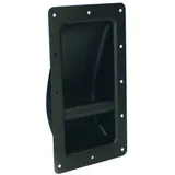 Adam Hall Hardware 34001 Schalengriff Stahl schwarz pulverbeschichtet