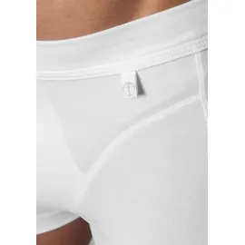 SCHIESSER Herren Shorts weiß Baumwolle & Mix unifarben, weiß, NOS