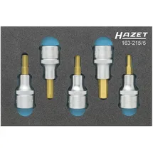 HAZET Steckschlüsseleinsatz-Satz 163-215/5 5-tlg.