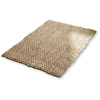 Loberon Badteppich Daoukro Braun 100 x 70 cm