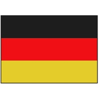 Flagge 27307070 (Deutschland, 100 x 70 cm, Spunpolyester)