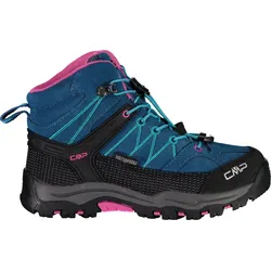 CMP KIDS RIGEL MID TREKKING SHOE WP DEEP LAKE-BALTIC
