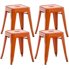 deluke Hocker FULDA 40 x 46 x 40 cm Orange