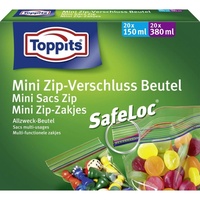 Toppits Mini Zip-Verschluss Beutel